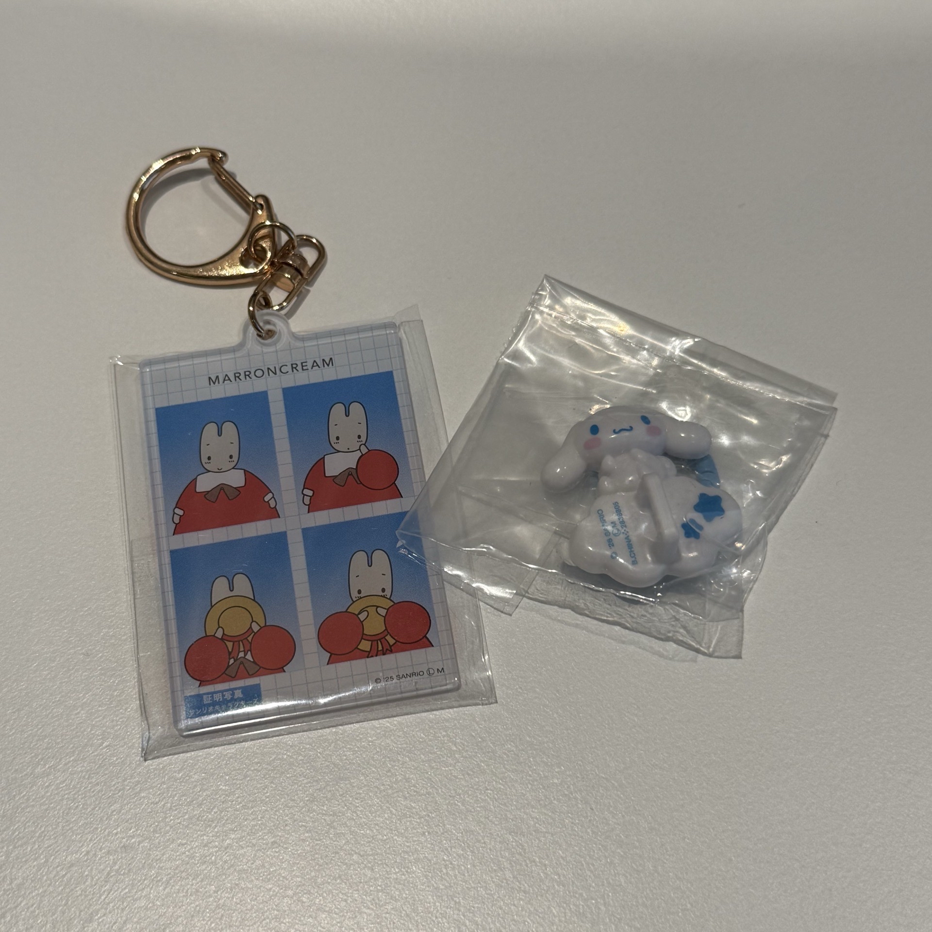 大耳狗扣環+兔媽媽吊飾
