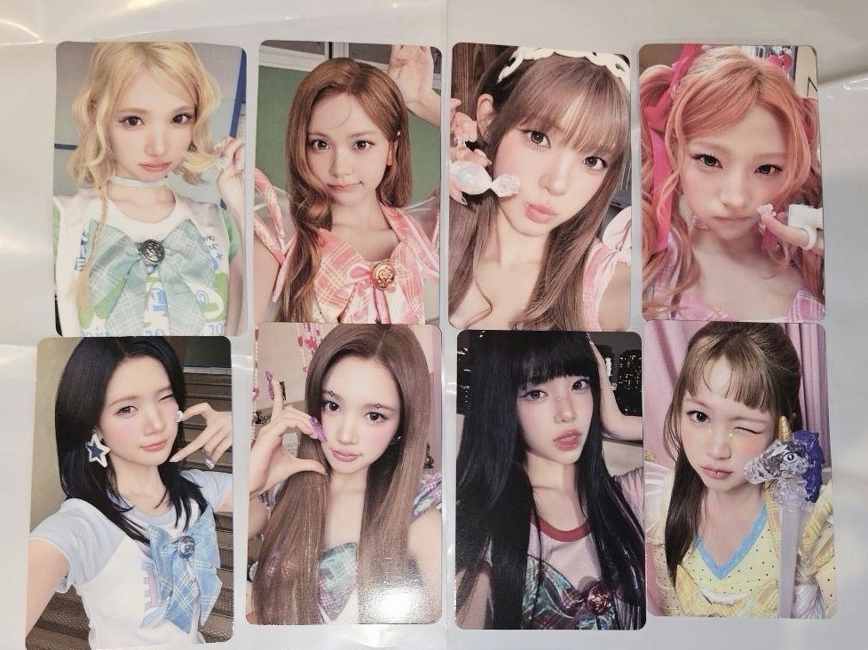 Hearts2hearts 日專 hmv 幸運卡