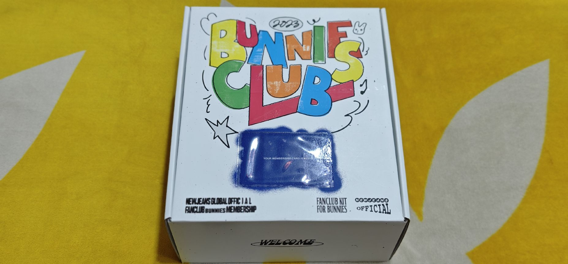 【有含小卡】NewJeans 會員禮 一期 兔頭豪華版 BUNNIES CLUB 2023 (內容物完整無缺件)