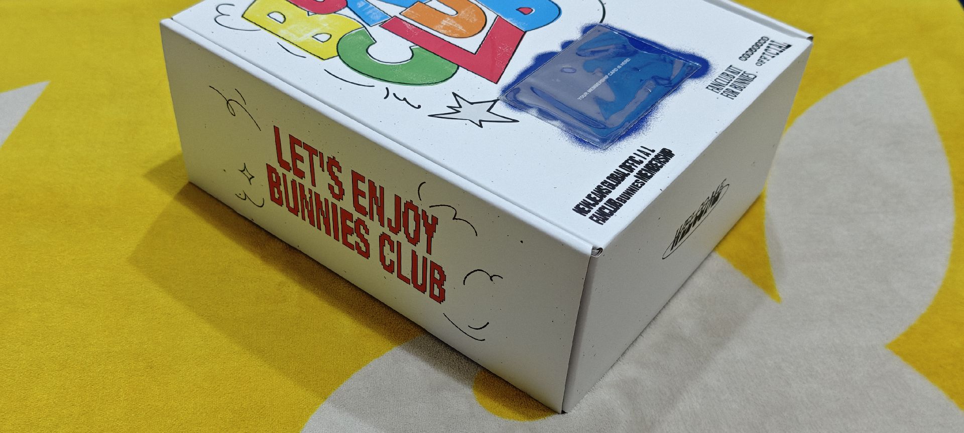 【有含小卡】NewJeans 會員禮 一期 兔頭豪華版 BUNNIES CLUB 2023 (內容物完整無缺件)