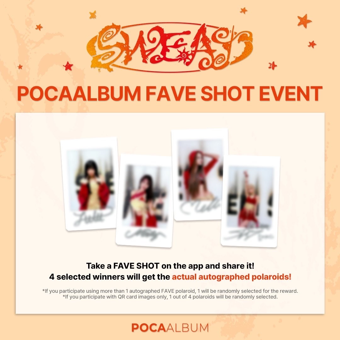 POCAALBUM FAVE SHOT EVENT