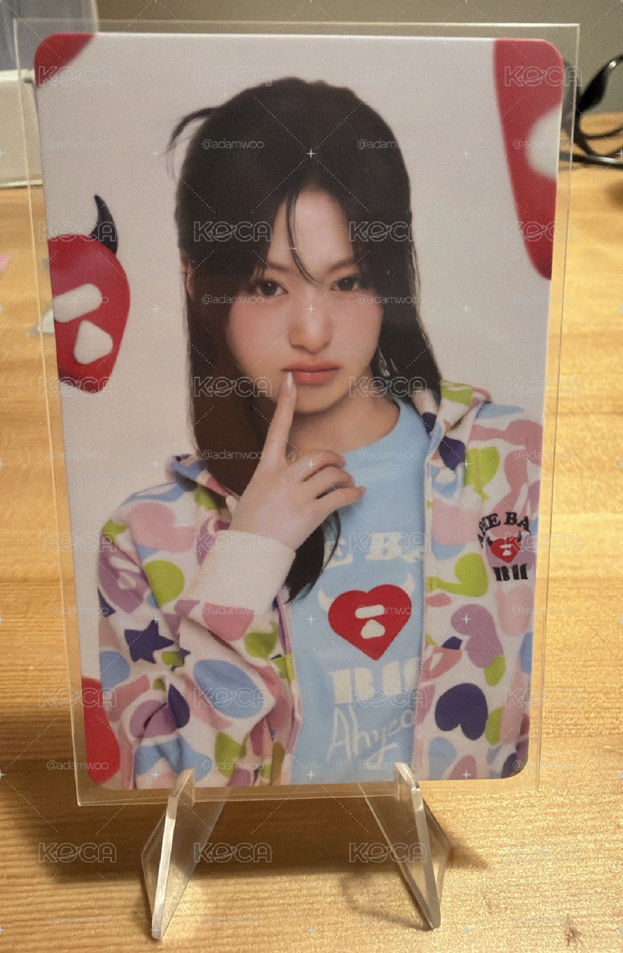 Apee 品牌大使禮盒 + 代言卡 賢/Ahyeon 現貨