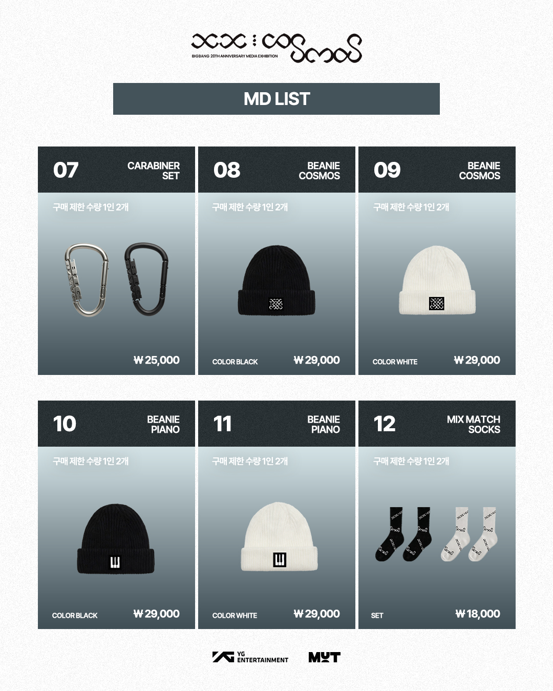 BIGBANG 20週年主展覽 周邊代購