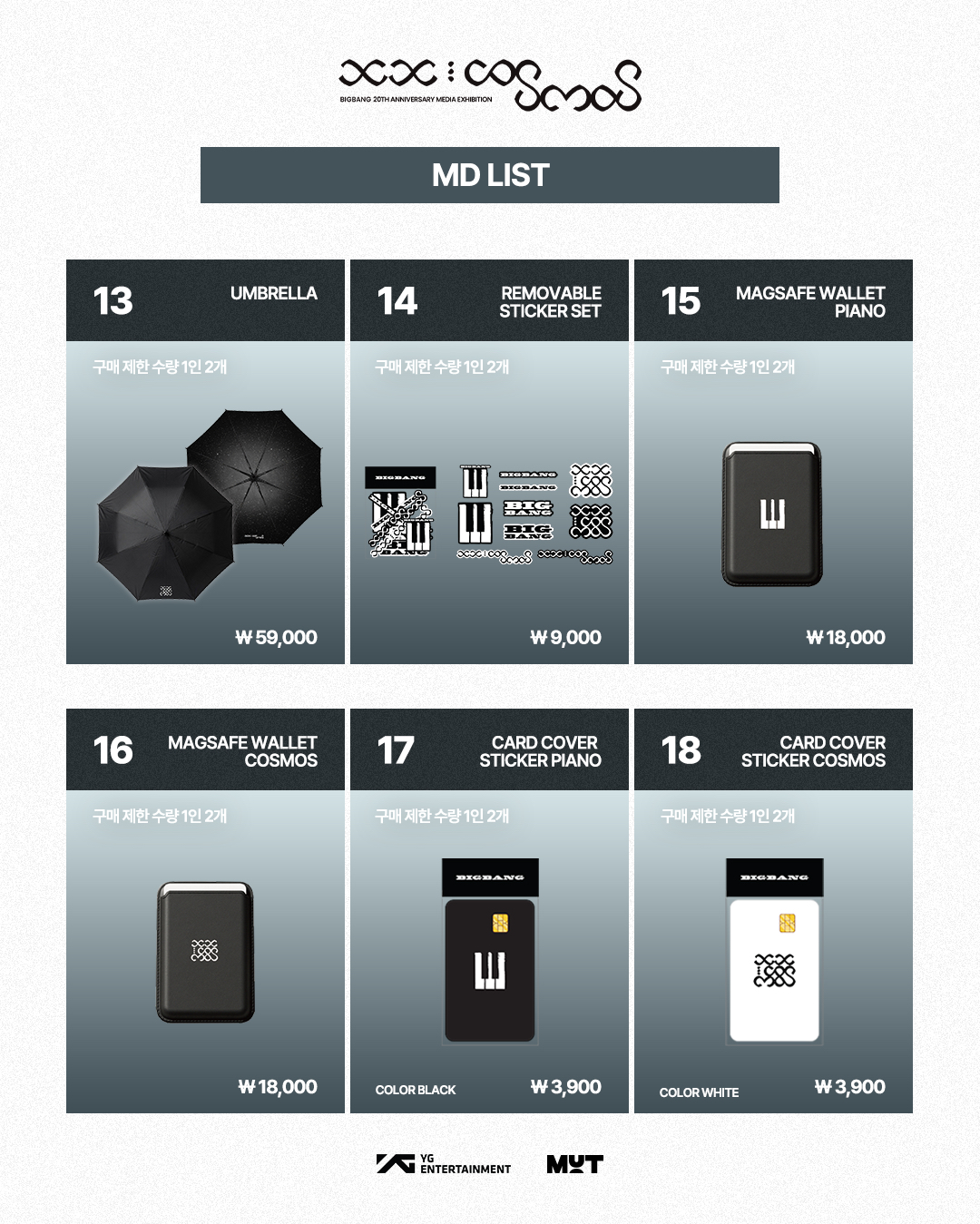 BIGBANG 20週年主展覽 周邊代購