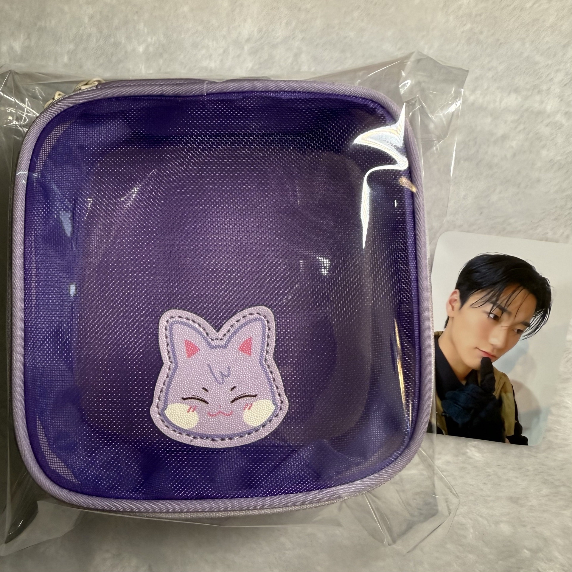 ANITEEZ台北限定品🇹🇼傘德收納網袋含卡🐱