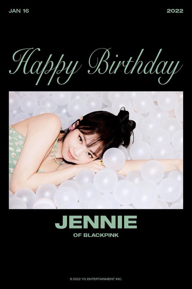 JENNIE BIRTHDAY