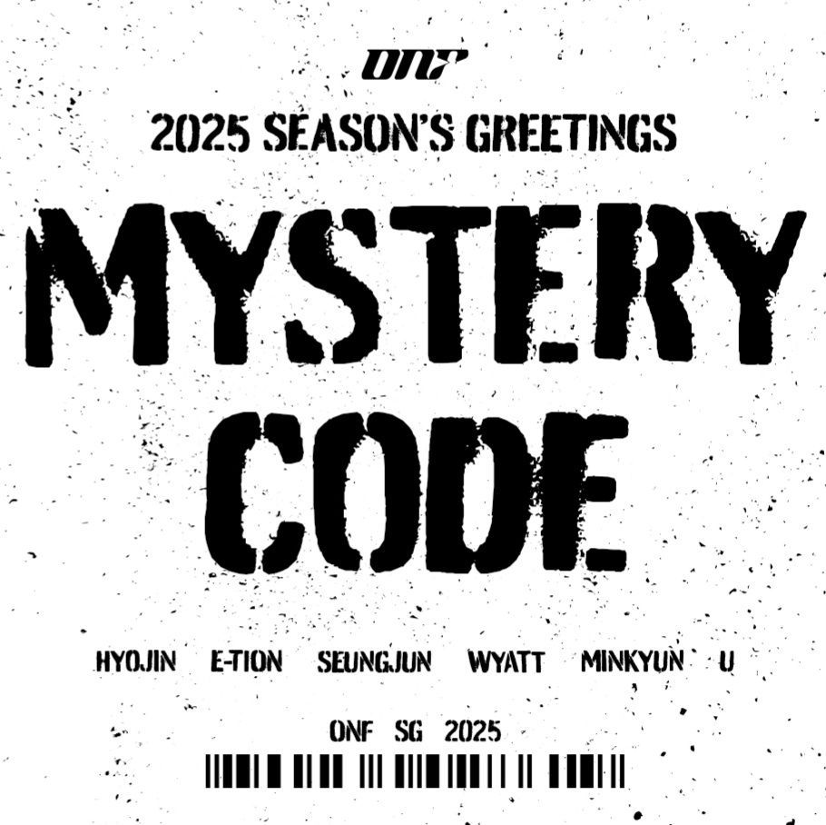 ONF 2025 SEASON'SGREETINGS[MYSTERY CODE]