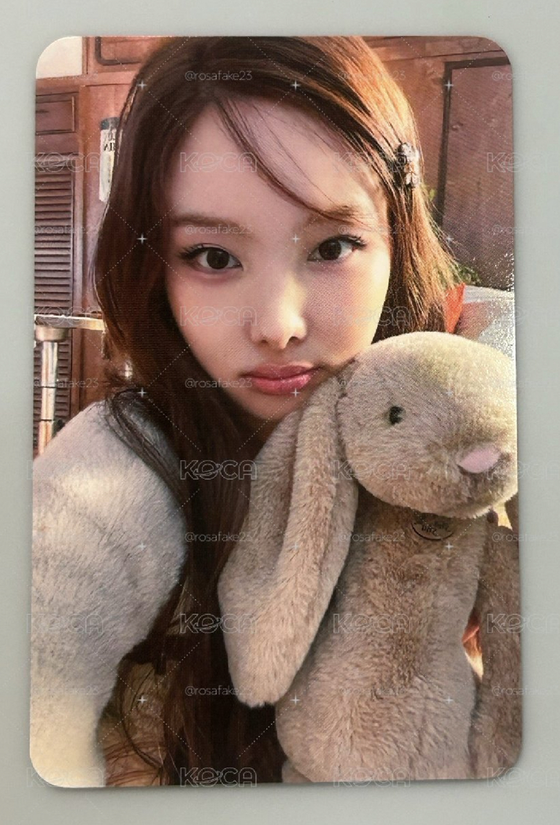 TWICE 抱兔兔娜