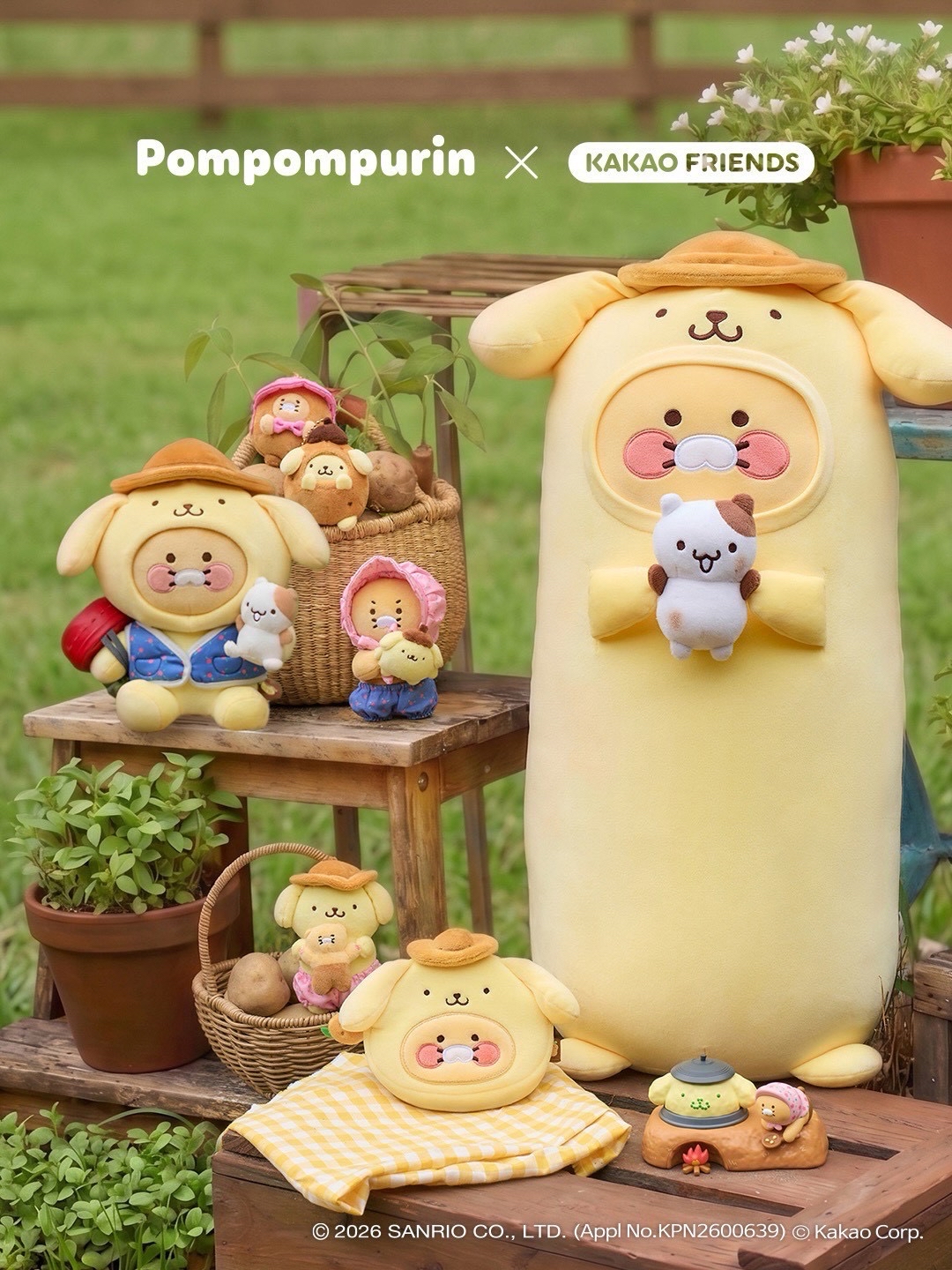 Pompompurin X KAKAO FRIENDS