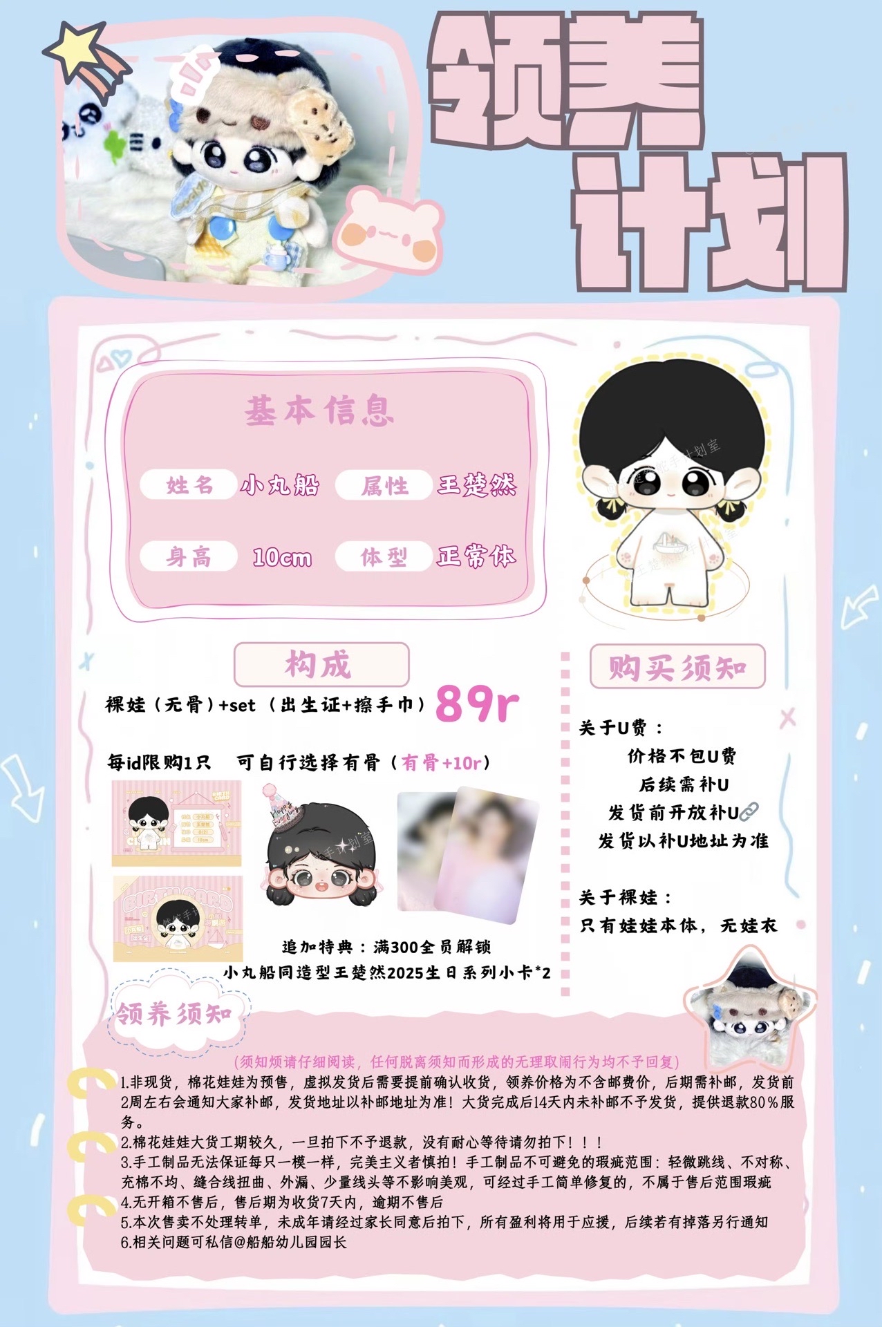 小丸船正常體