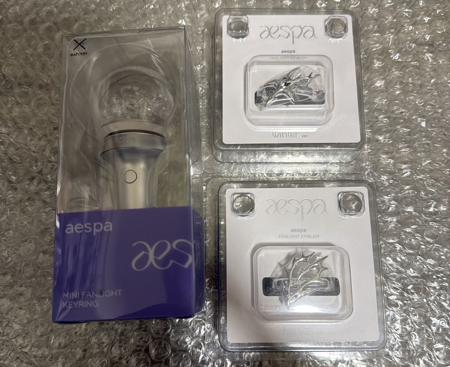 現貨 全新未拆 aespa 手燈裝飾