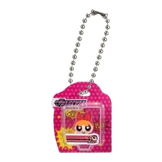 萬代飛天小女警 泡泡殼公仔吊飾