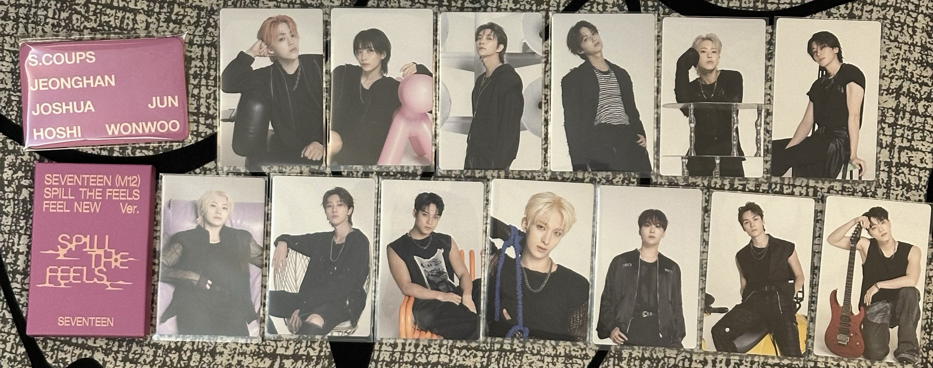 🩷SVT spill the feels卡冊卡、周邊卡