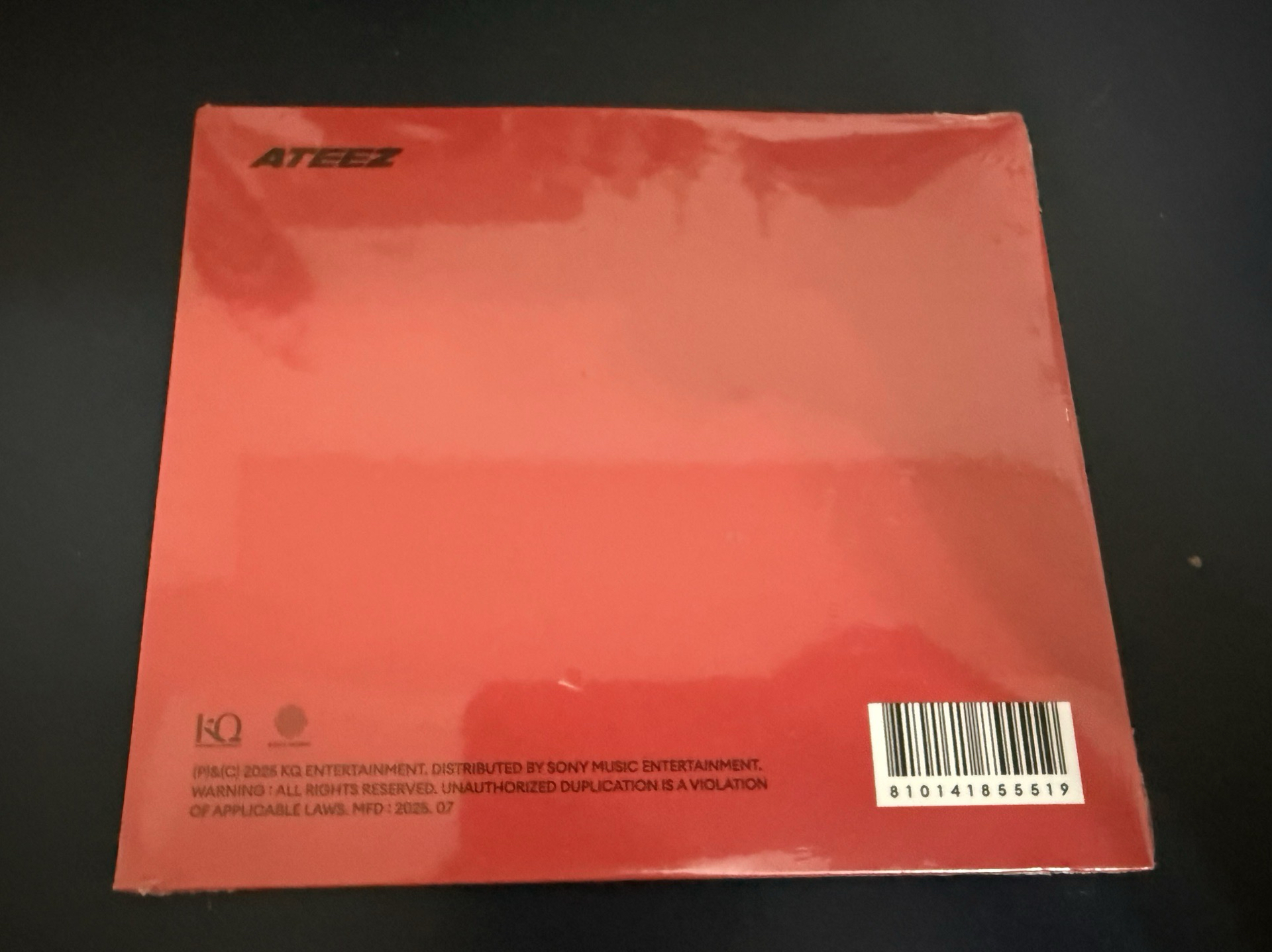 ATEEZ in your fatansy 美國單曲 鍾浩 全新未拆