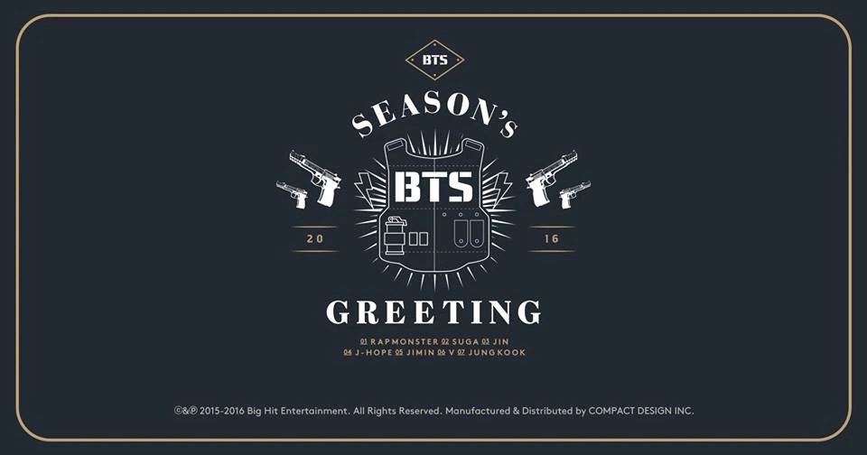 2016 SEASON’S GREETINGS