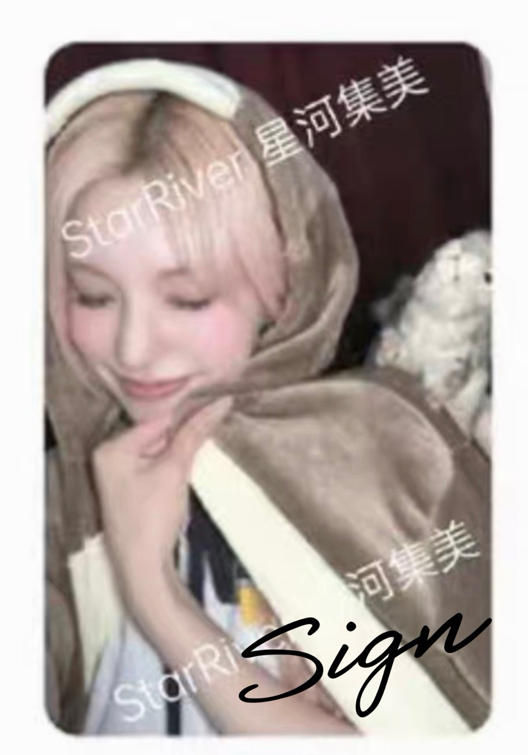 Yeji sr松鼠志 親簽卡