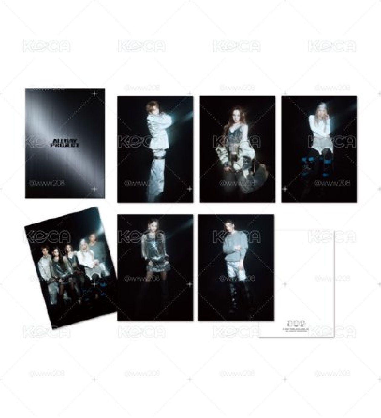 ALLDAY PROJECT mini1 明信片A款未拆