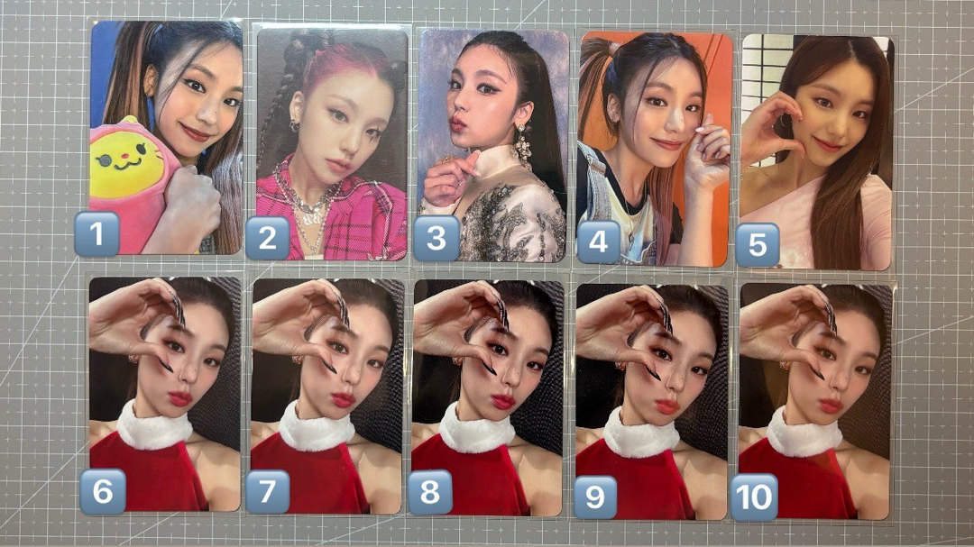itzy 禮志卡
