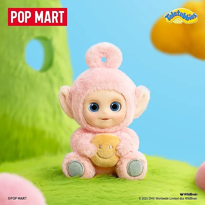  POP MART 泡泡瑪特 天線寶寶系列「說你好」毛絨公仔盲盒掛件
