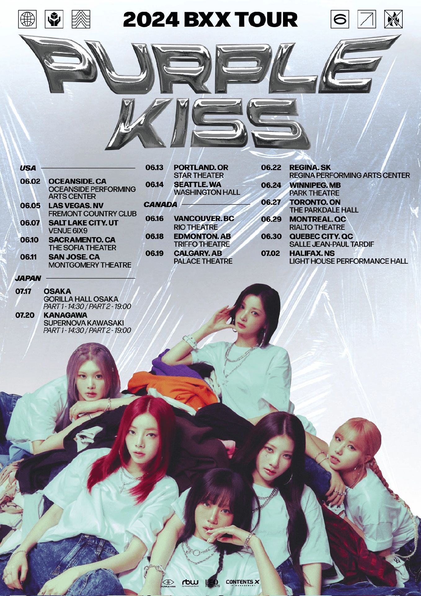 PURPLE KISS 2024 BXX Tour
