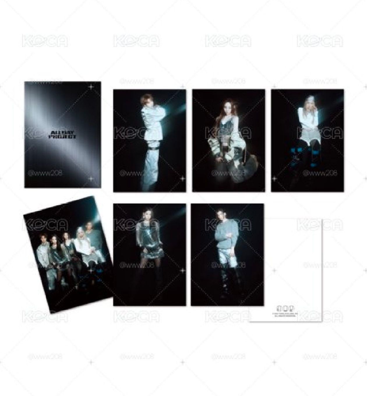 ALLDAY PROJECT mini1 明信片A款未拆