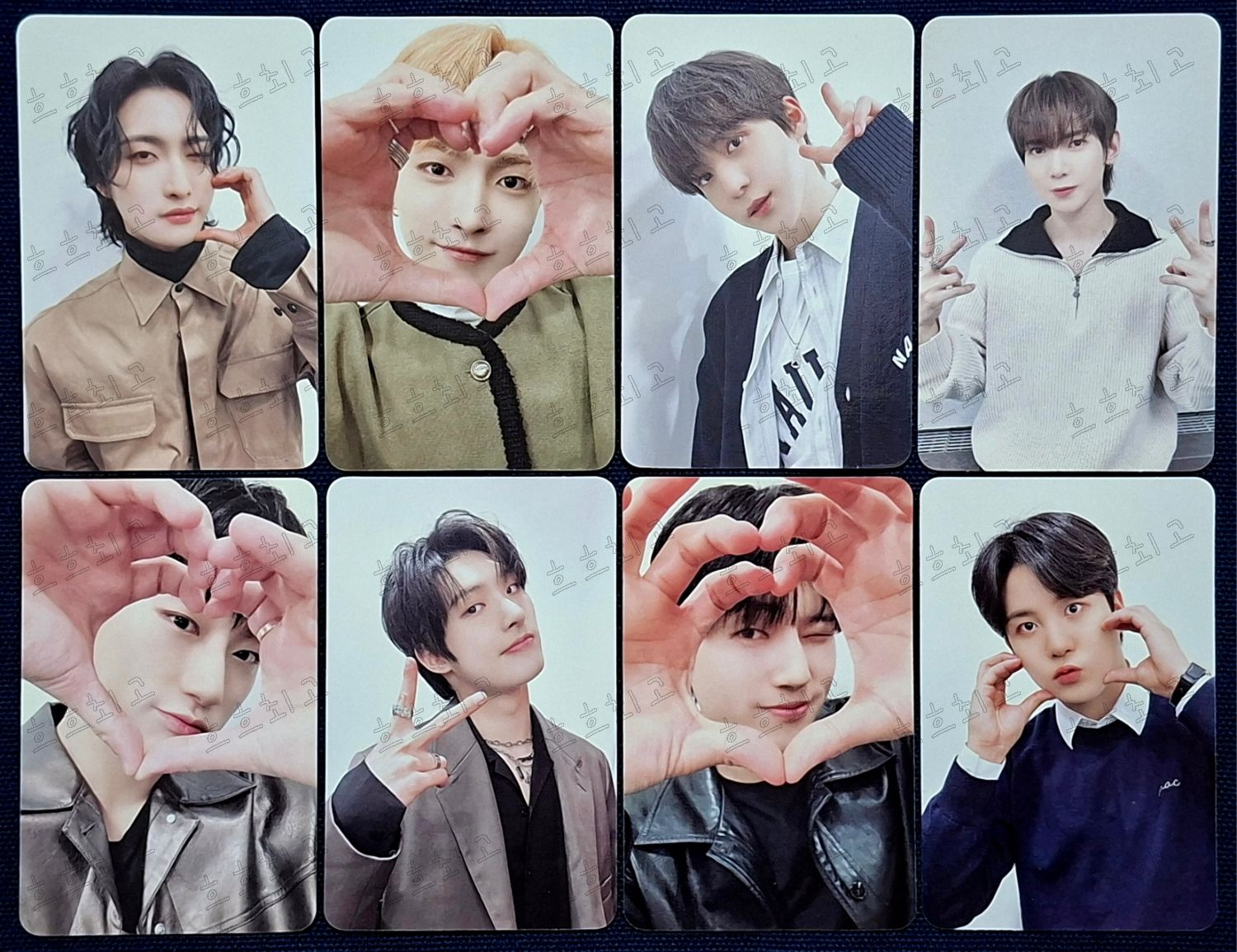 ATEEZ THE WORLD EP.FIN WILL MAKESTAR FANSIGN DOUBLE-SIDED PC