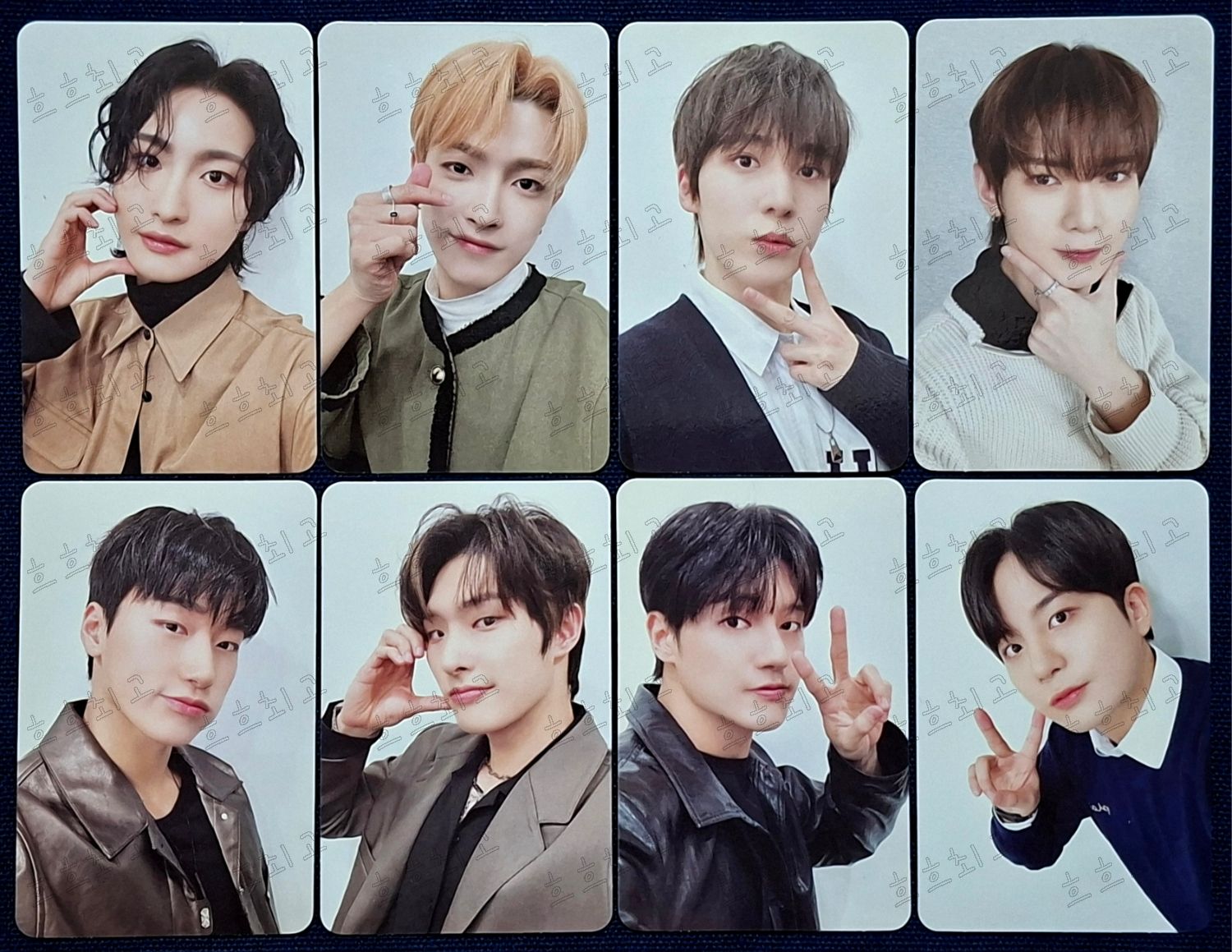 ATEEZ THE WORLD EP.FIN WILL MAKESTAR FANSIGN DOUBLE-SIDED PC