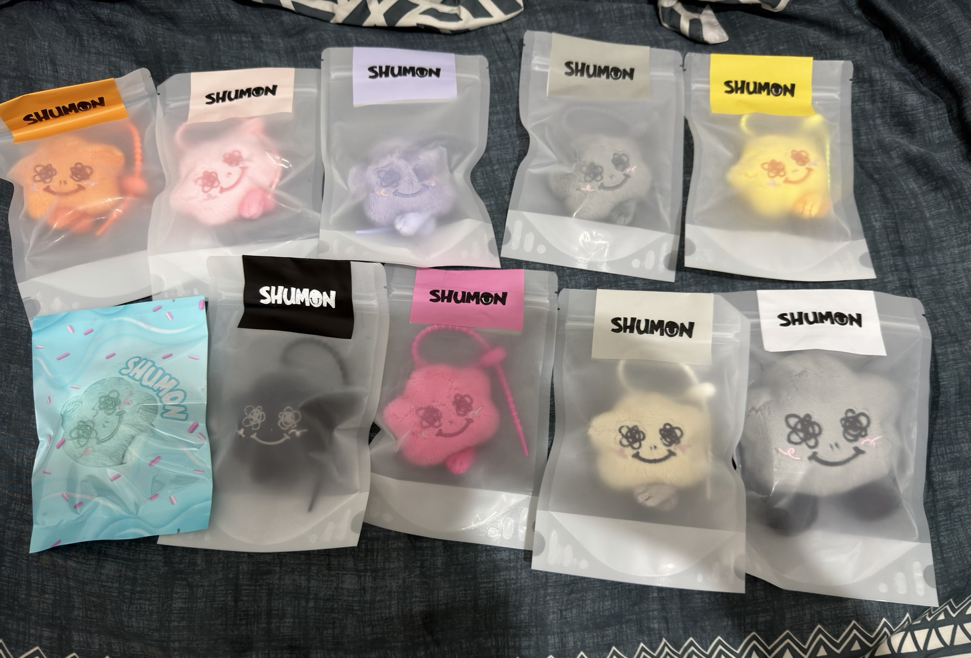 Shumon 灰塵娃娃整套