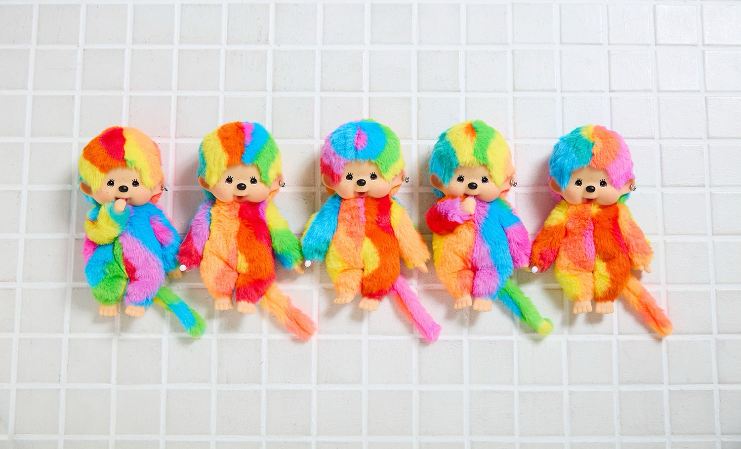 Monchhichi® × KAELAKIMURA Kaechichi彩色彩虹