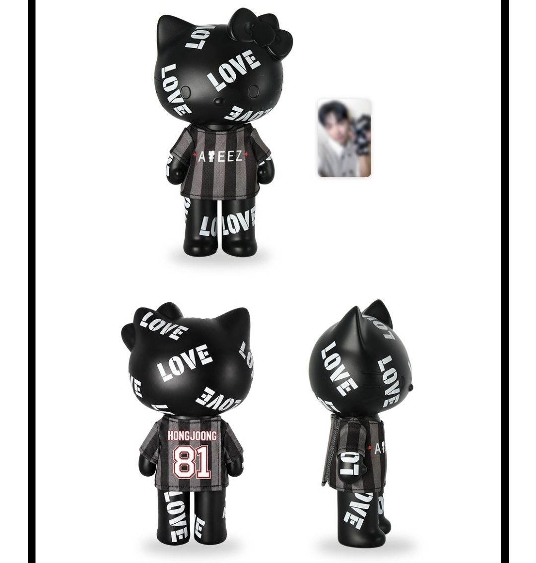 ATEEZ｜弘中｜ATEEZ×HELLO KITTY公仔+公仔衣（Love Figure）