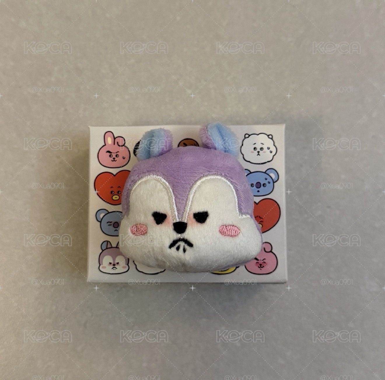生氣MANG毛絨徽章˖ ࣪⊹