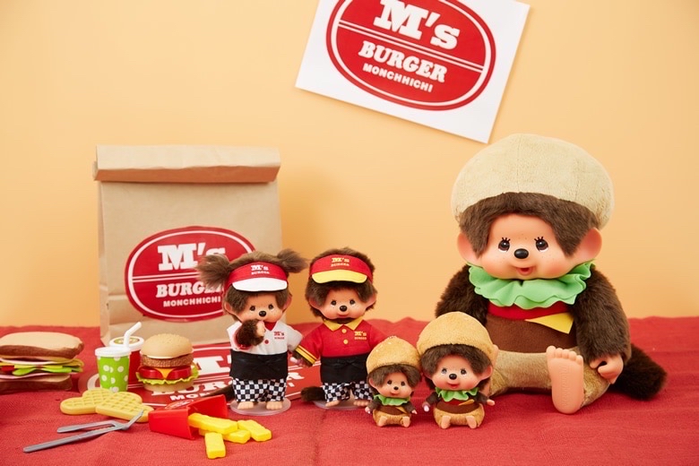 M's BURGER x Monchhichi