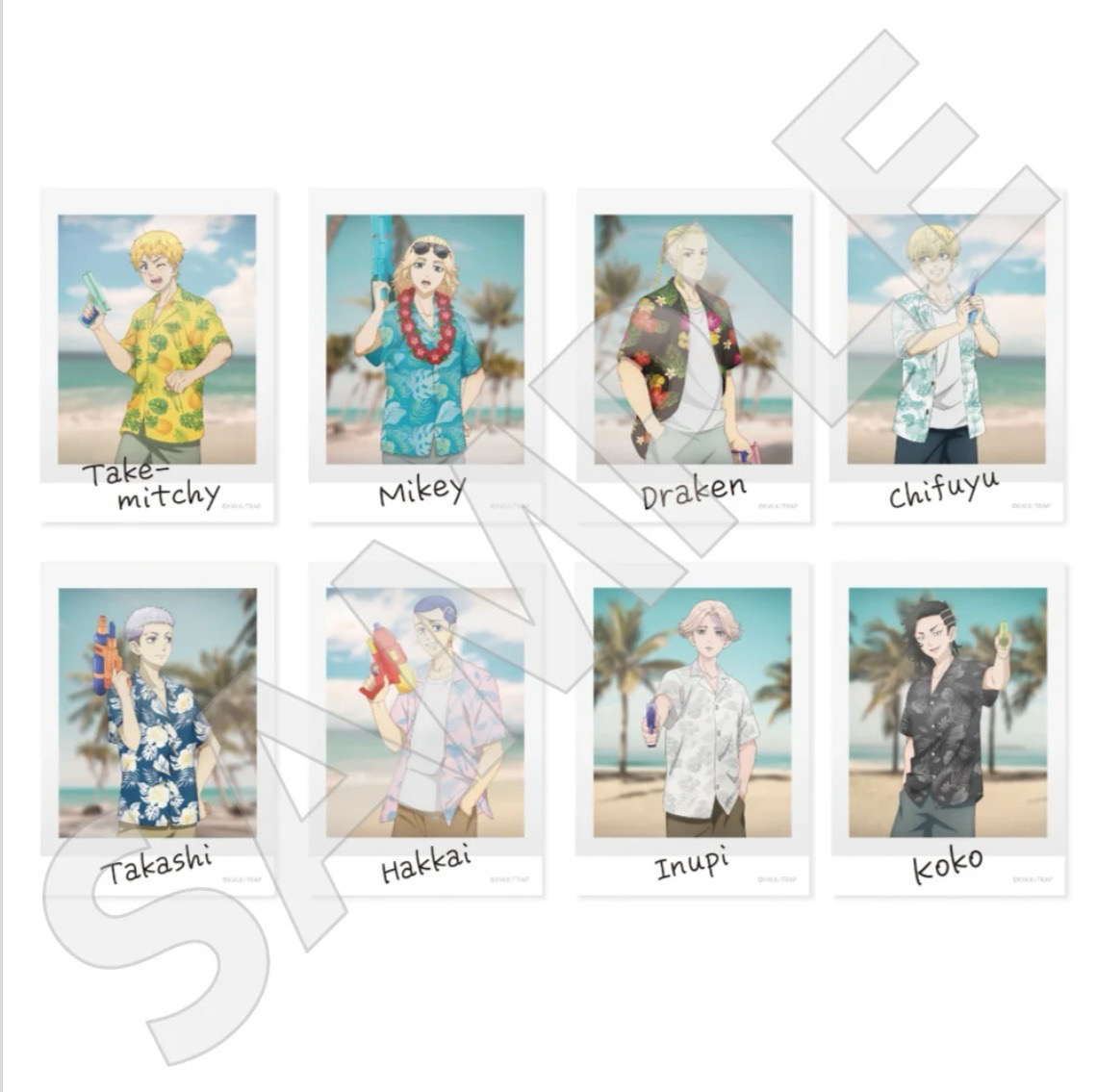 東京復仇者 POP UP SHOP in マルイSummer ver. 系列盲抽相卡