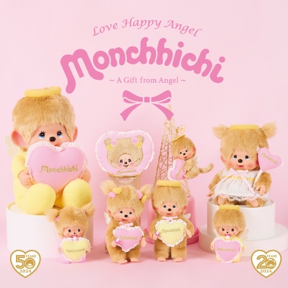 愛心天使 x Monchhichi