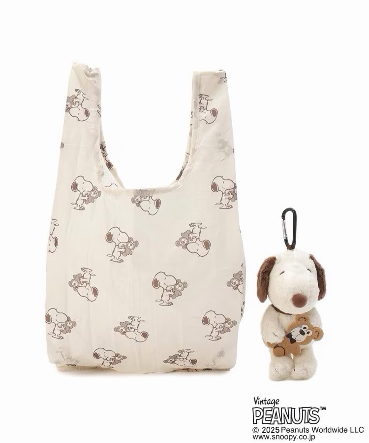 snoopy & teddy bear