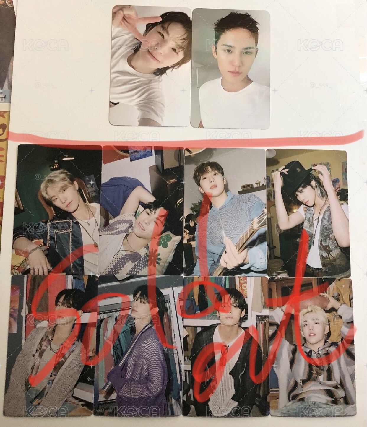 SEVENTEEN 小卡/貼紙
