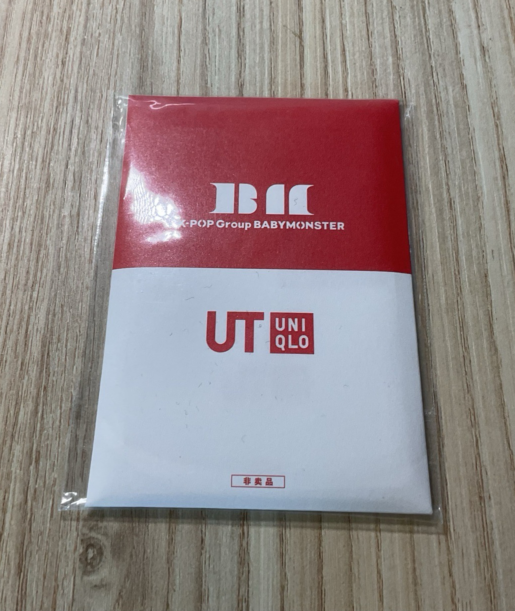 未拆Uniqlox Babymonster整套聯名小卡～