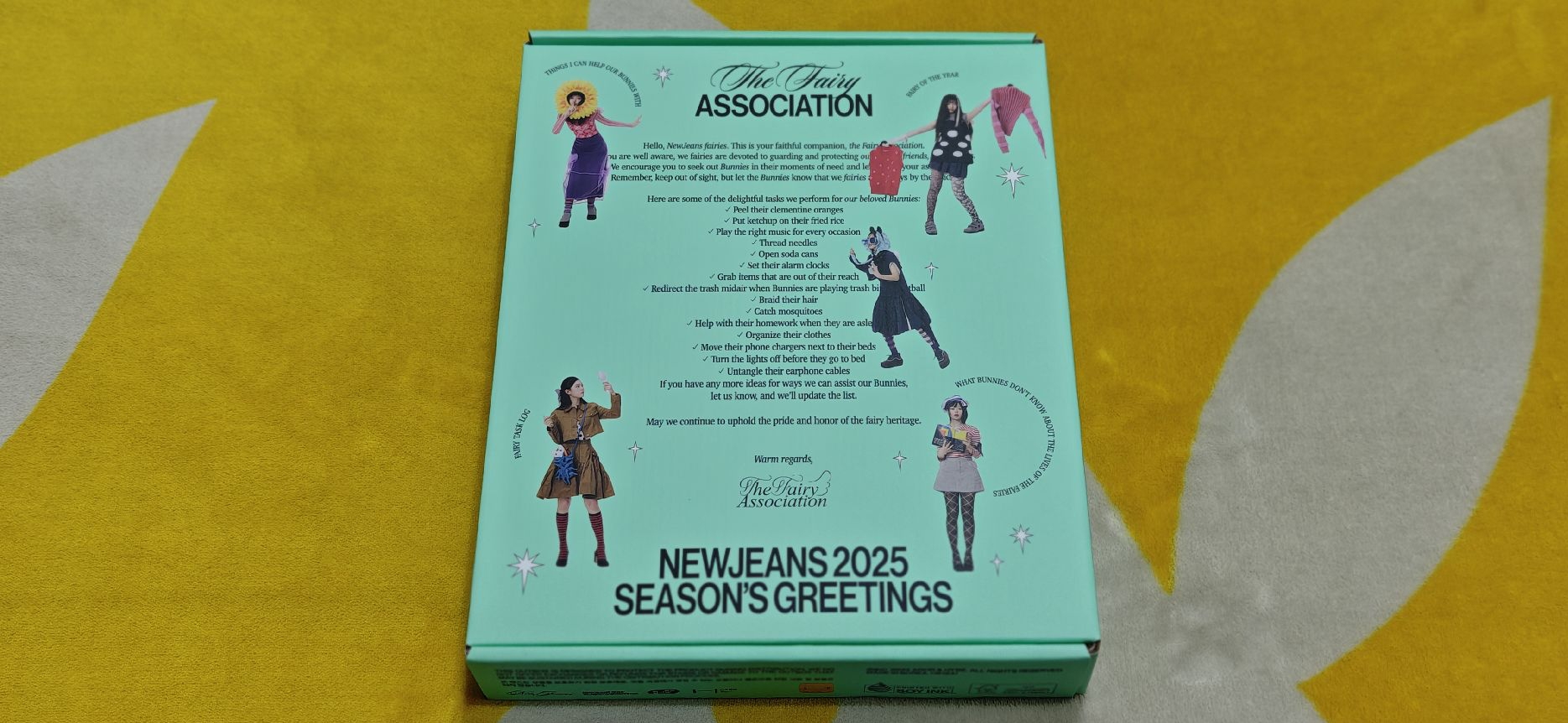 【保存良好含整盒小卡】NewJeans 年曆 2025 Season's Greetings 季節的問候(內容物完整)
