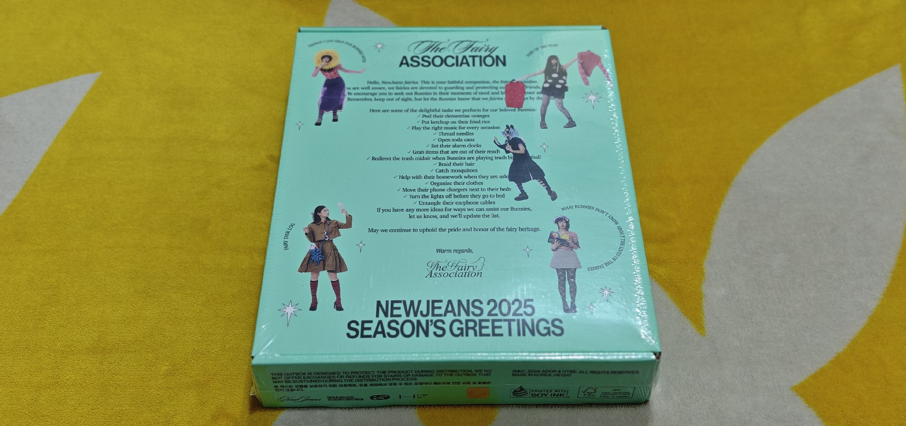 【全新未拆封+稀有日咖限定特典】NewJeans 年曆 2025 Season's Greetings 季節的問候