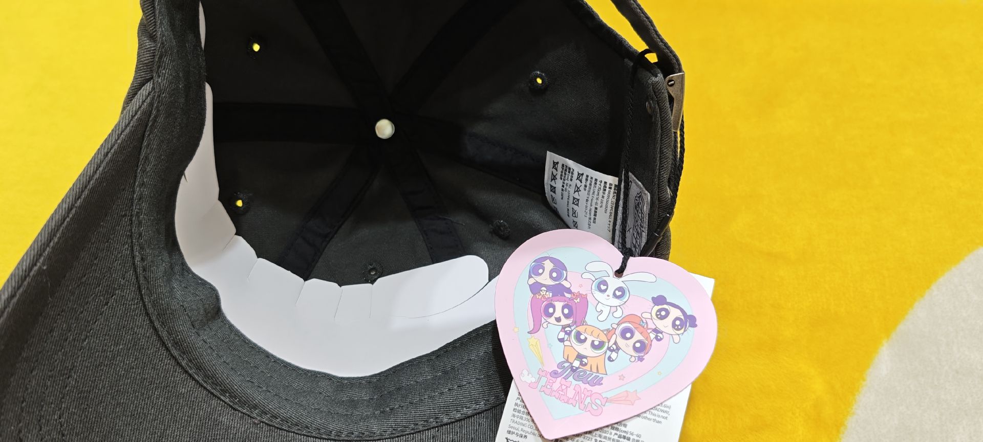 【吊牌未拆全新未使用】NewJeans 飛天小女警聯名棒球帽 - Hanni哈尼 THE POWERPUFF GIRLS
