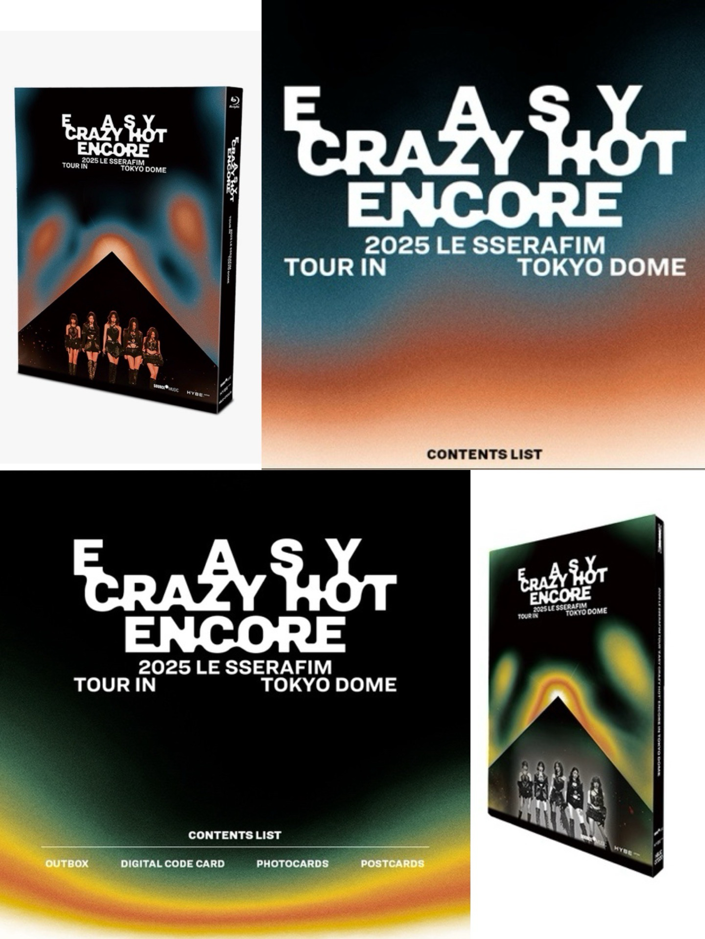 LE SSERAFIM 日本🇯🇵二巡Easy Crazy Hot 演唱會實錄（預購）
