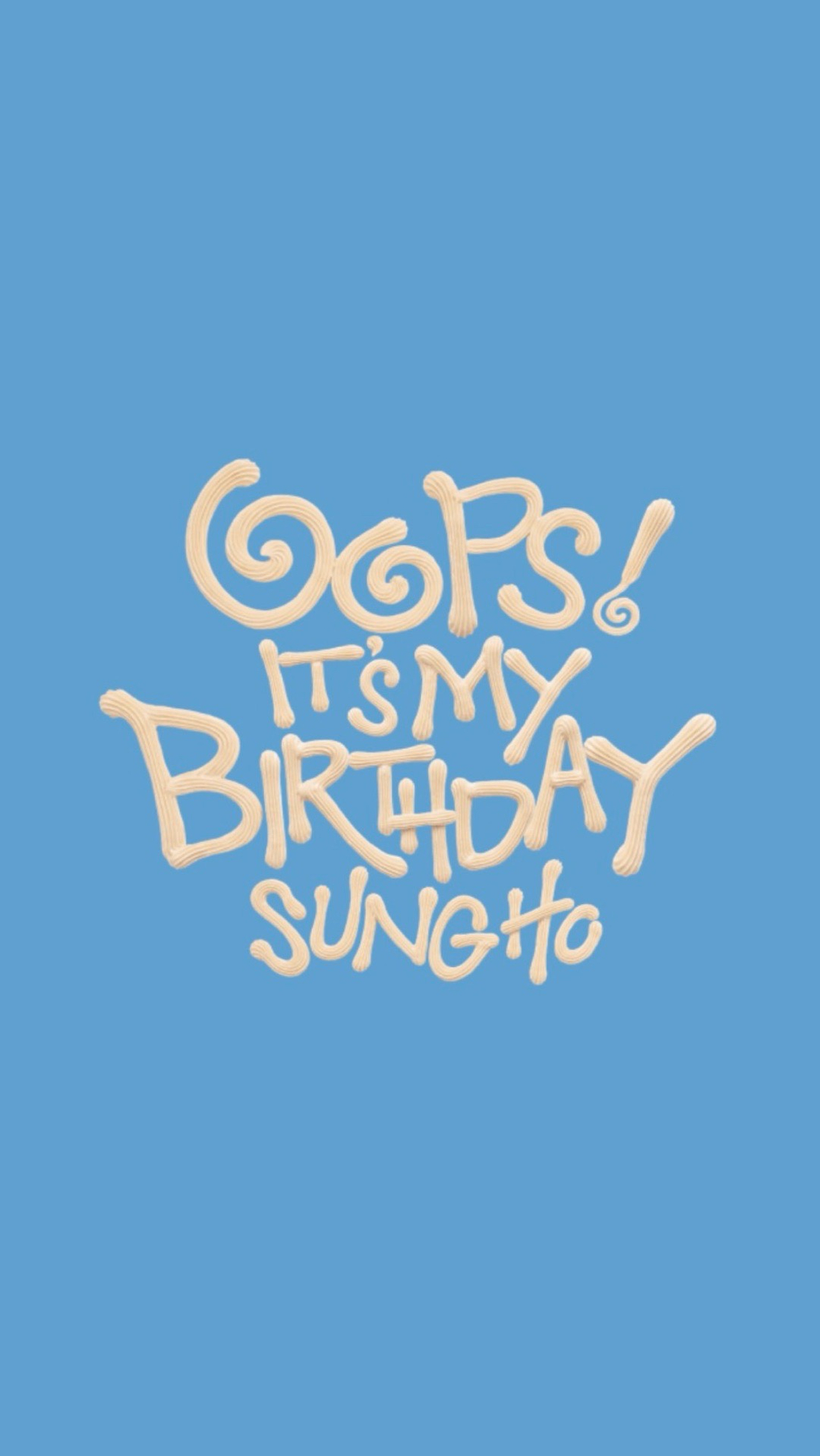 2026生日 Oops! It's SUNGHO's Birthday