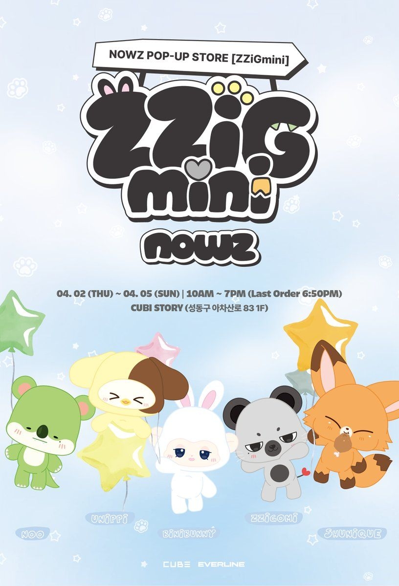 NOWZ POP-UP STORE ［ZZiGmini］