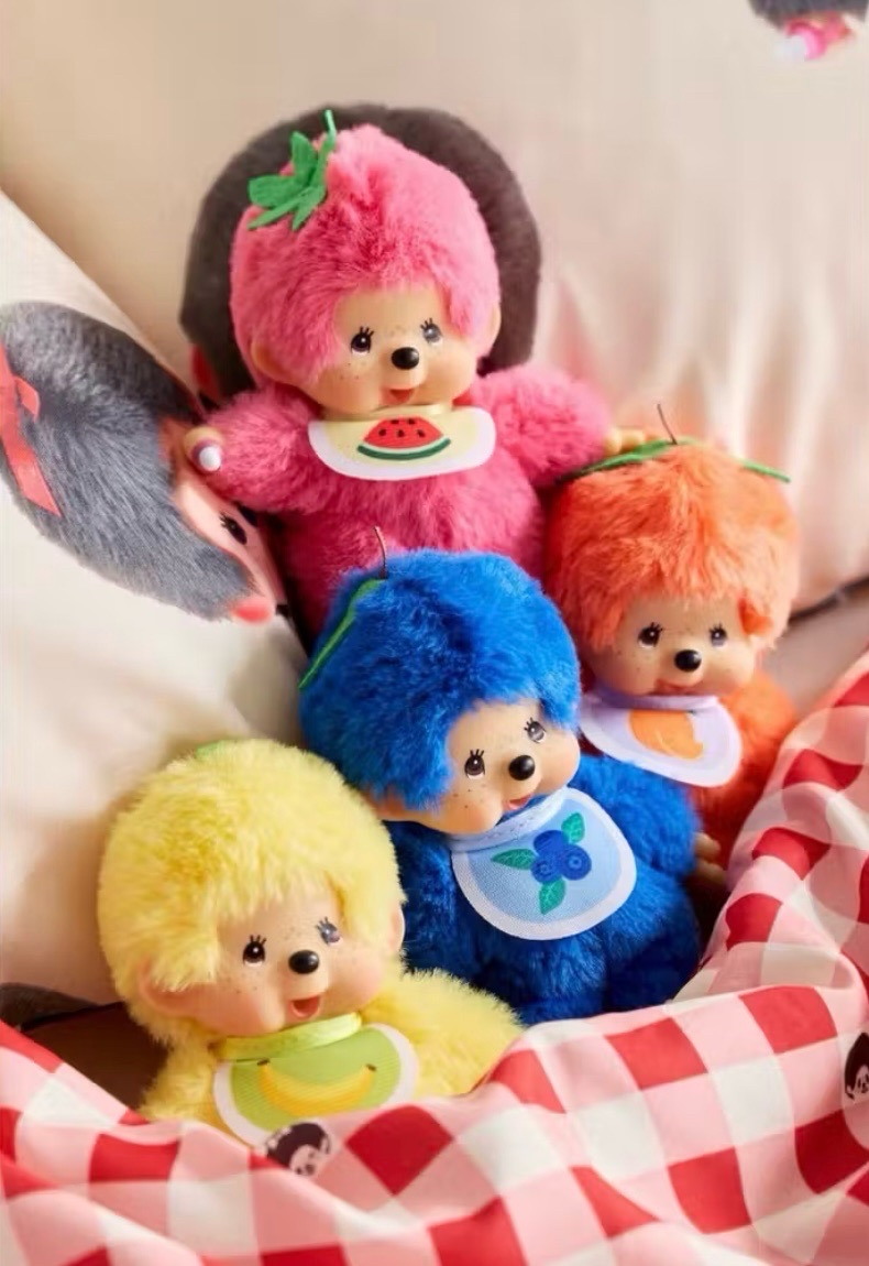 Monchhichi 美國限定 水果系列