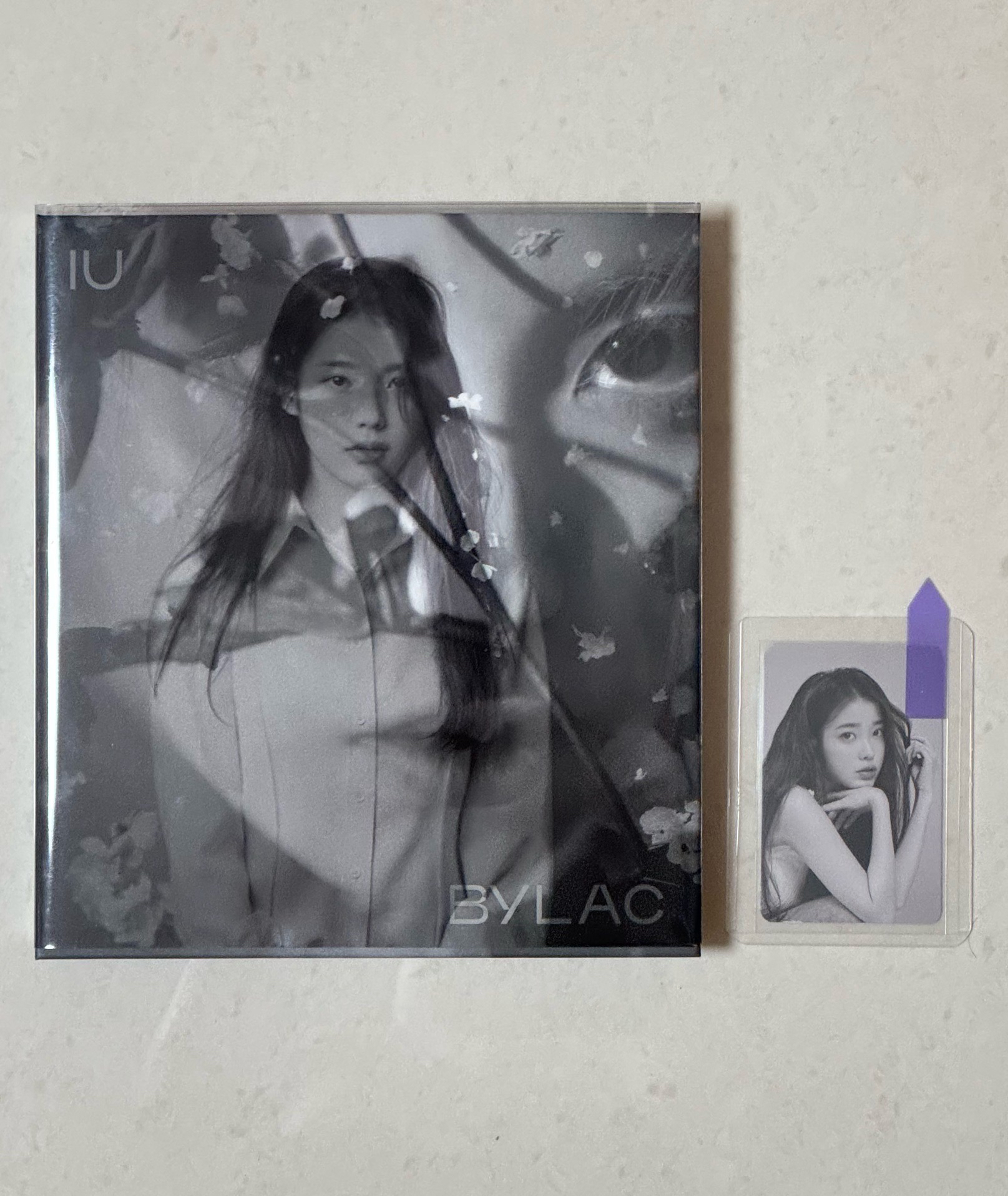 IU BYLAC專輯 ＋ April銀卡冊小卡