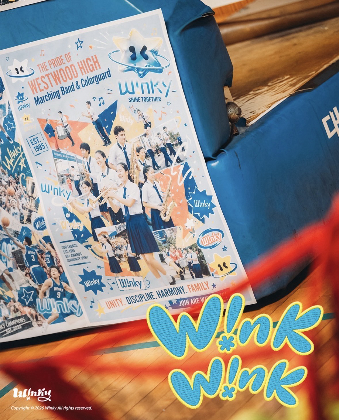 The 1st single〔 Wink Wink〕