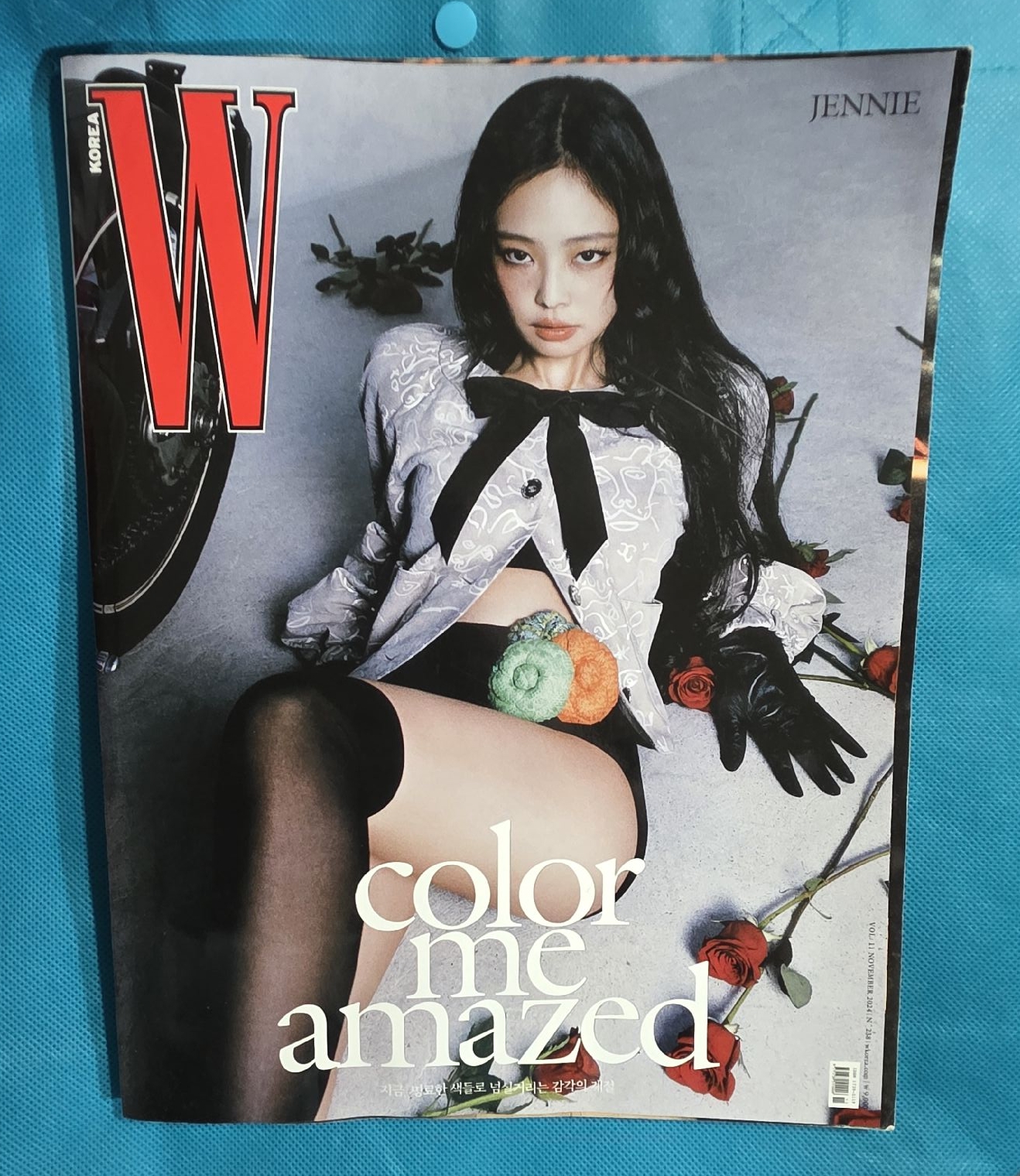 JENNIE W korea 雜誌 2024.11