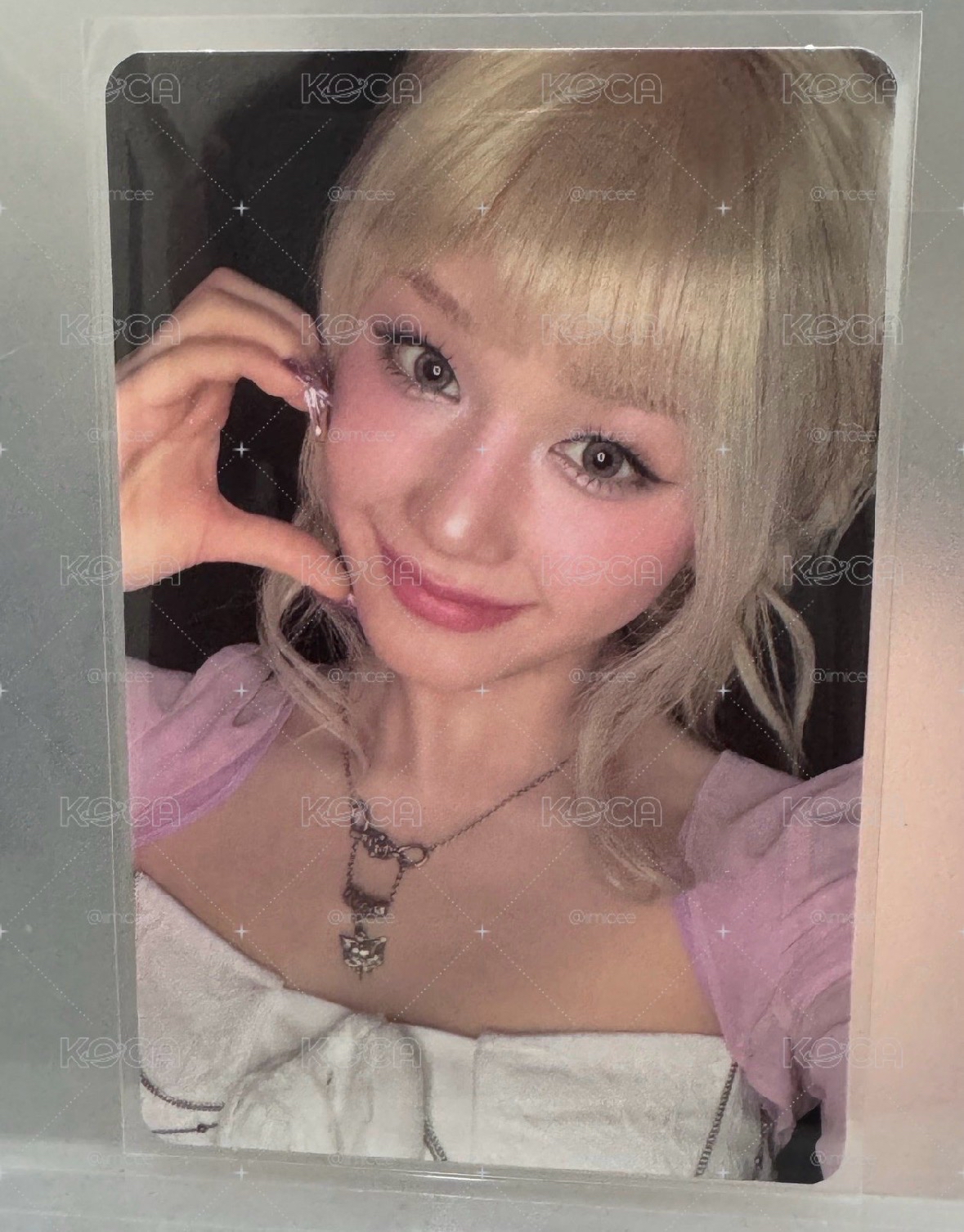 小鹿金髮比心🫶🏻