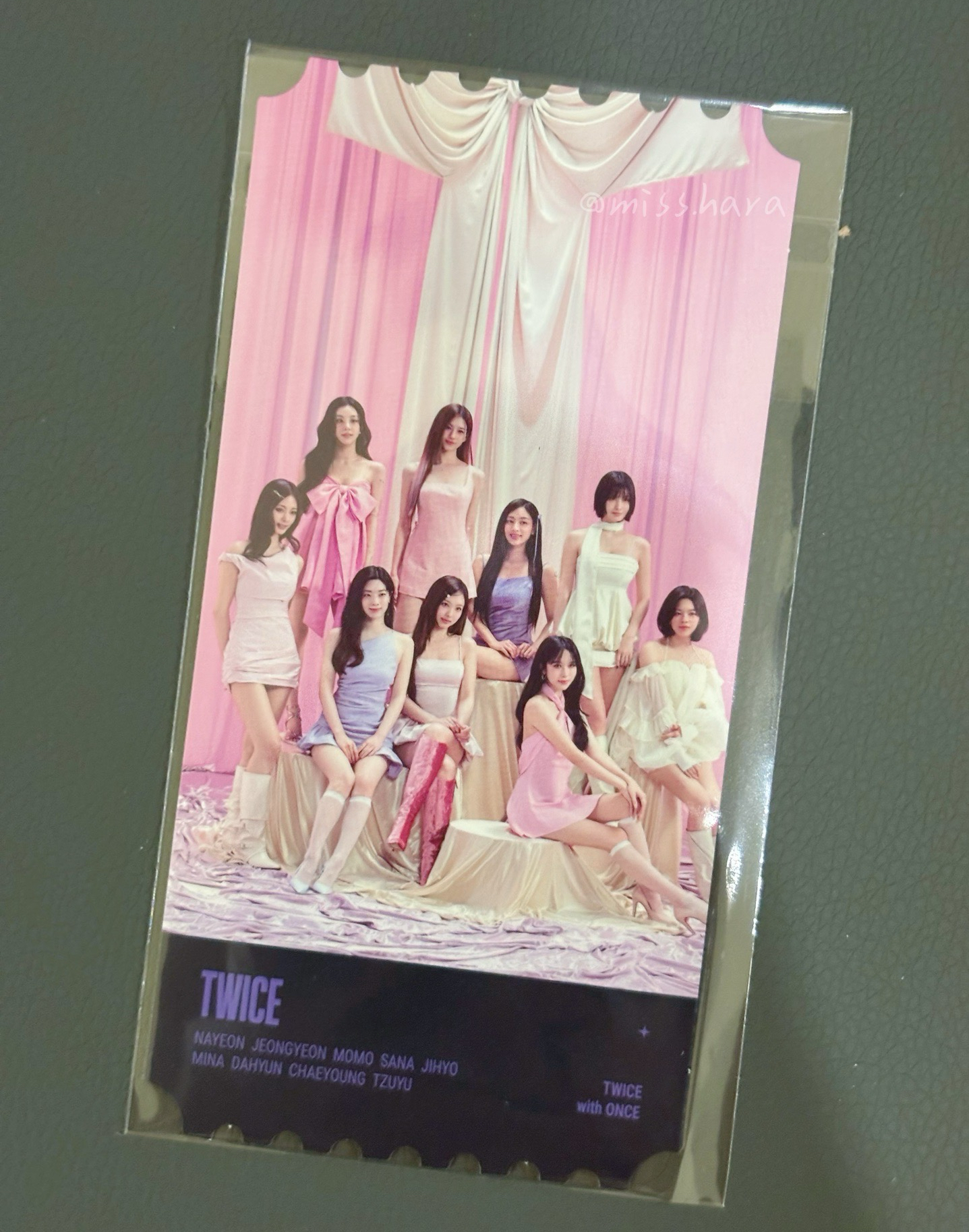 TWICE 六巡仁川場DVD 票卡特典