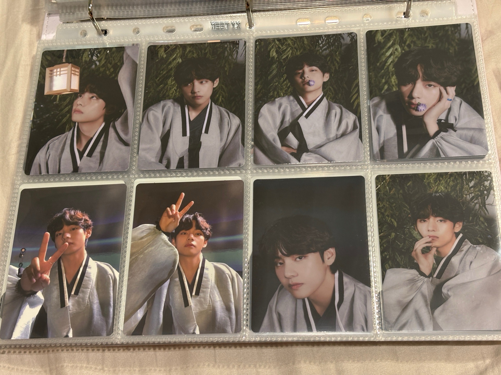 (整組套出) 泰亨 中秋 小卡組 防彈 bts